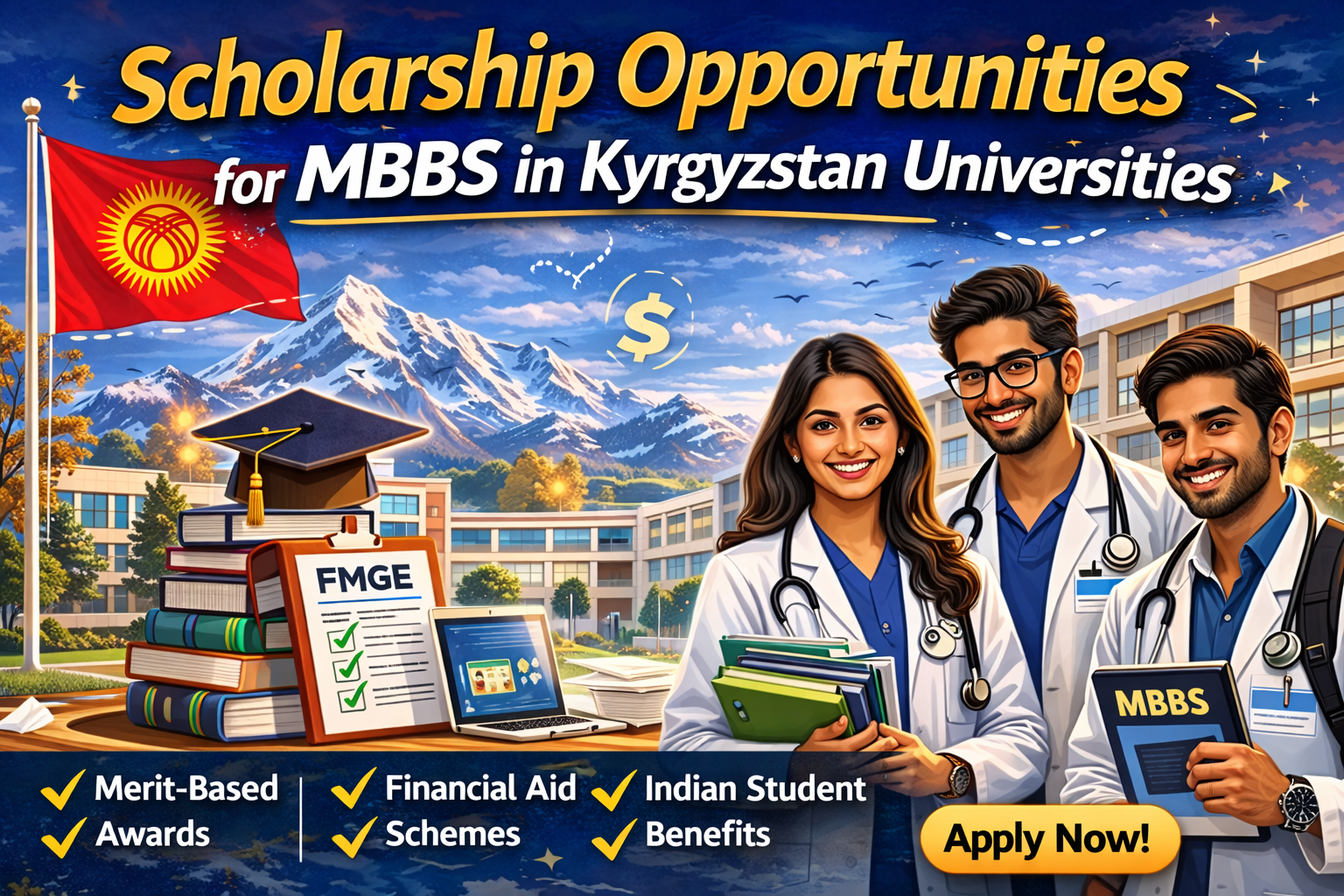 Scholarship Opportunities for MBBS in Kyrgyzstan Universities